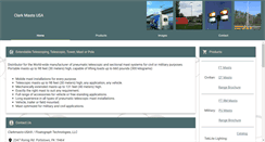 Desktop Screenshot of clarkmasts-usa.com